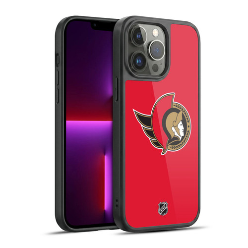 NHL Ottawa Senators Plain Gel Armour Case For Apple iPhone 13 Pro Max