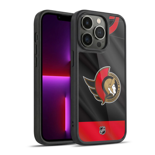 NHL Ottawa Senators Jersey Gel Armour Case For Apple iPhone 13 Pro