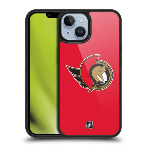 NHL Ottawa Senators Plain Gel Armour Case For Apple iPhone 14 NHL Ottawa Senators Plain Gel Armour Case For Apple iPhone 14