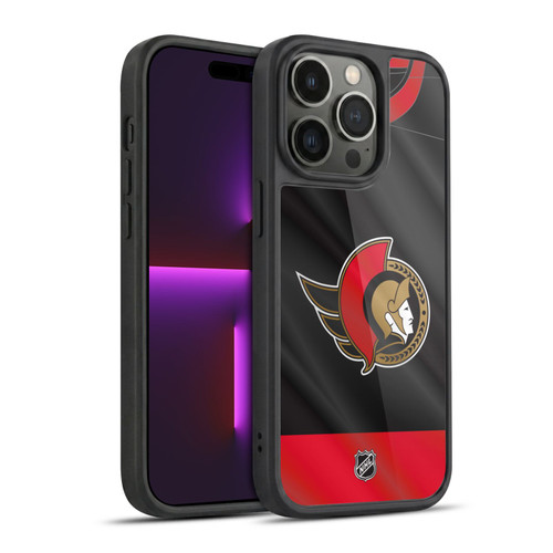 NHL Ottawa Senators Jersey Gel Armour Case For Apple iPhone 14 Pro