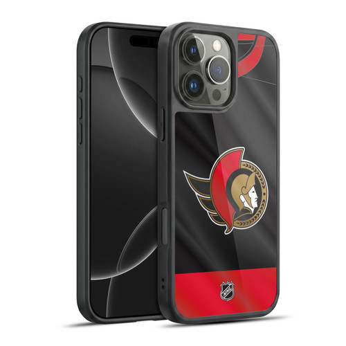 NHL Ottawa Senators Jersey Gel Armour Case For Apple iPhone 16 Pro Max