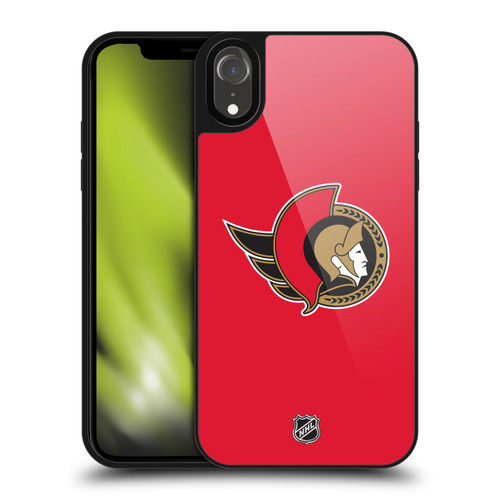 NHL Ottawa Senators Plain Gel Armour Case For Apple iPhone XR