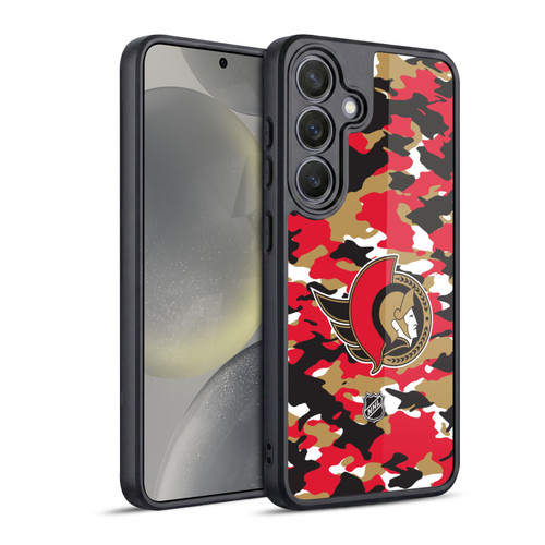 NHL Ottawa Senators Camouflage Gel Armour Case For Samsung Galaxy S24 5G