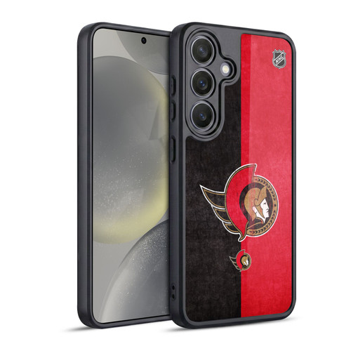 NHL Ottawa Senators Half Distressed Gel Armour Case For Samsung Galaxy S24 5G