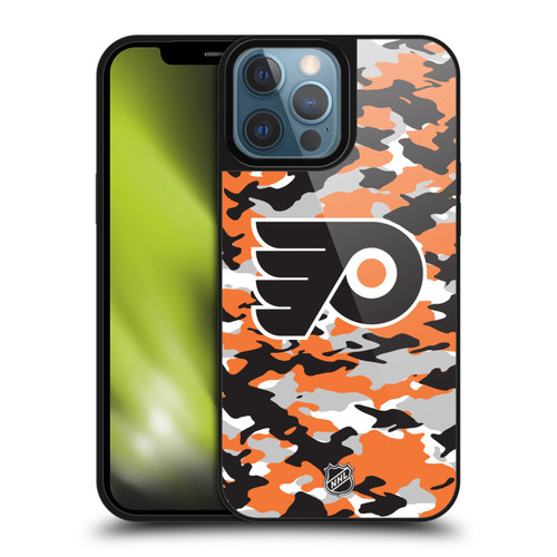 NHL Philadelphia Flyers Camouflage Gel Armour Case For Apple iPhone 13 Pro Max NHL Philadelphia Flyers Camouflage Gel Armour Case For Apple iPhone 13 Pro Max