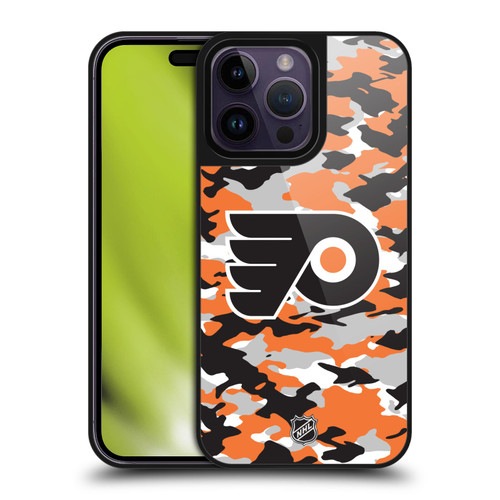 NHL Philadelphia Flyers Camouflage Gel Armour Case For Apple iPhone 14 Pro Max NHL Philadelphia Flyers Camouflage Gel Armour Case For Apple iPhone 14 Pro Max
