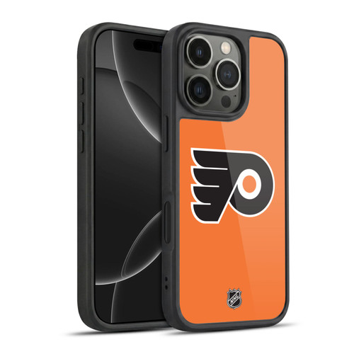 NHL Philadelphia Flyers Plain Gel Armour Case For Apple iPhone 16 Pro