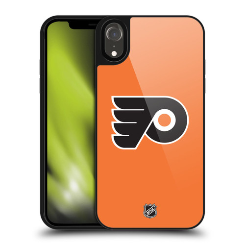 NHL Philadelphia Flyers Plain Gel Armour Case For Apple iPhone XR