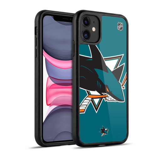 NHL San Jose Sharks Oversized Gel Armour Case For Apple iPhone 11