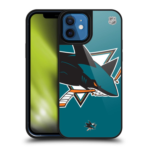 NHL San Jose Sharks Oversized Gel Armour Case For Apple iPhone 12 / iPhone 12 Pro
