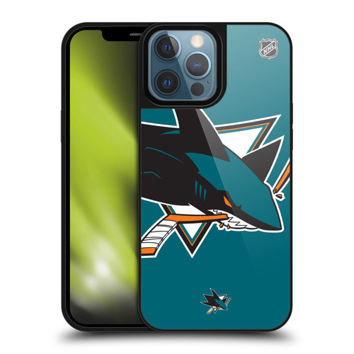 NHL San Jose Sharks Oversized Gel Armour Case For Apple iPhone 13 Pro Max