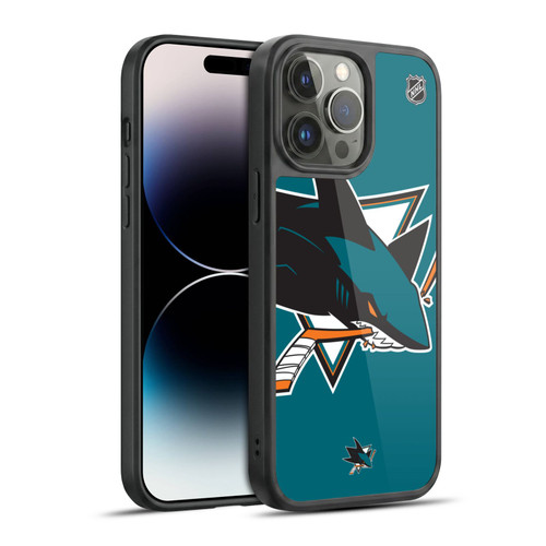 NHL San Jose Sharks Oversized Gel Armour Case For Apple iPhone 14 Pro Max