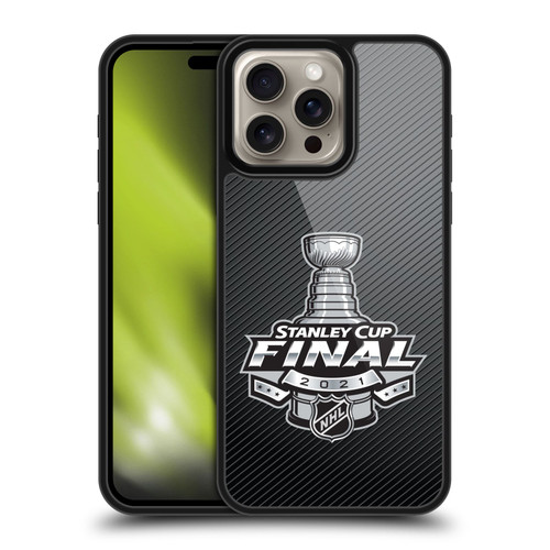 NHL 2021 Stanley Cup Final Stripes Gel Armour Case For Apple iPhone 16 Pro Max NHL 2021 Stanley Cup Final Stripes Gel Armour Case For Apple iPhone 16 Pro Max