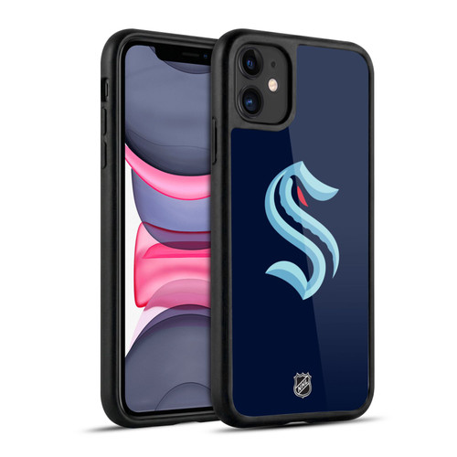 NHL Seattle Kraken Plain Gel Armour Case For Apple iPhone 11