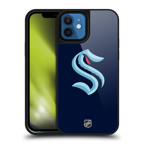 NHL Seattle Kraken Plain Gel Armour Case For Apple iPhone 12 / iPhone 12 Pro