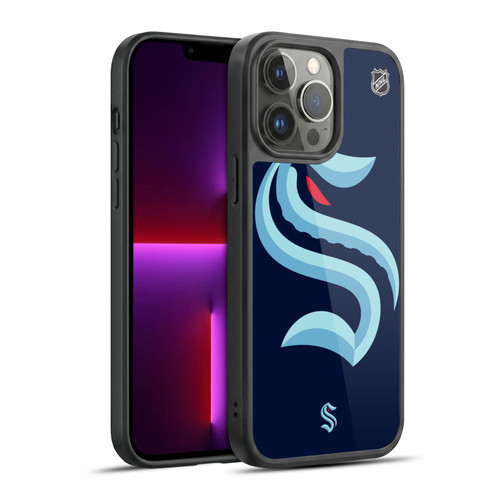 NHL Seattle Kraken Oversized Gel Armour Case For Apple iPhone 13 Pro Max