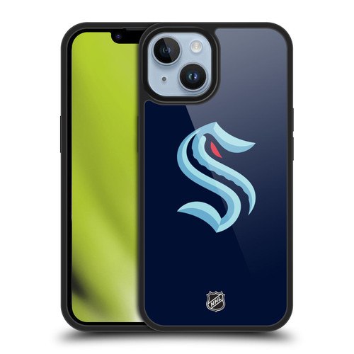 NHL Seattle Kraken Plain Gel Armour Case For Apple iPhone 14