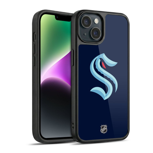 NHL Seattle Kraken Plain Gel Armour Case For Apple iPhone 14