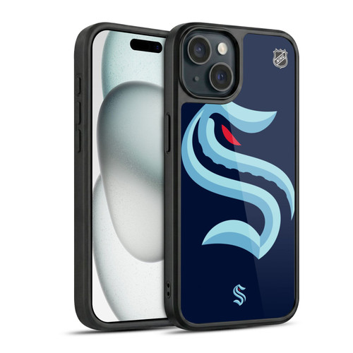NHL Seattle Kraken Oversized Gel Armour Case For Apple iPhone 15
