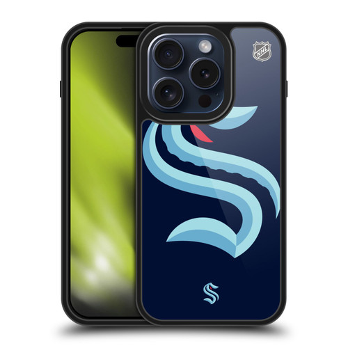 NHL Seattle Kraken Oversized Gel Armour Case For Apple iPhone 15 Pro