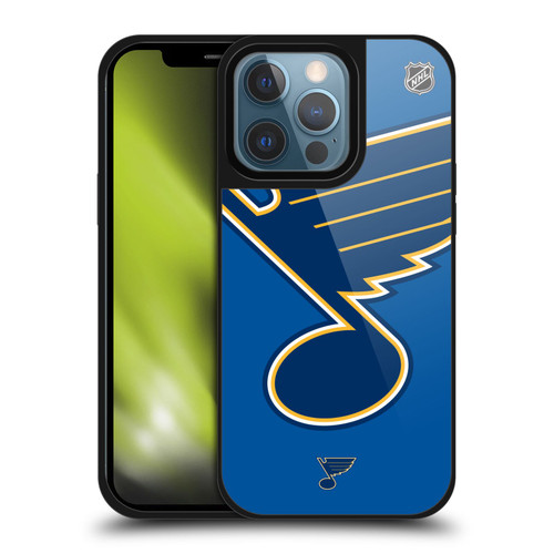 NHL St Louis Blues Oversized Gel Armour Case For Apple iPhone 13 Pro