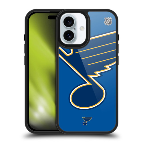 NHL St Louis Blues Oversized Gel Armour Case For Apple iPhone 16