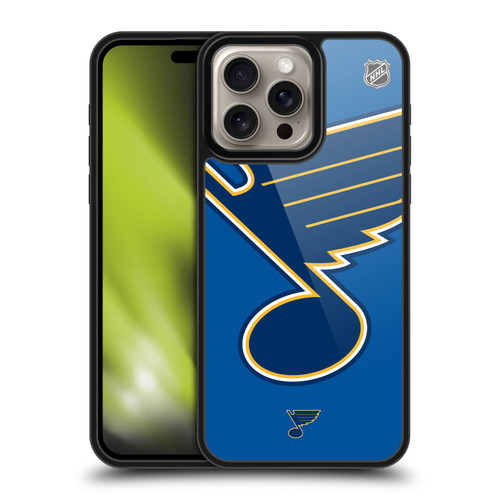 NHL St Louis Blues Oversized Gel Armour Case For Apple iPhone 16 Pro Max