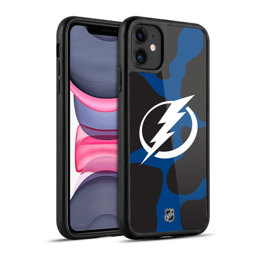 NHL Tampa Bay Lightning Cow Pattern Gel Armour Case For Apple iPhone 11