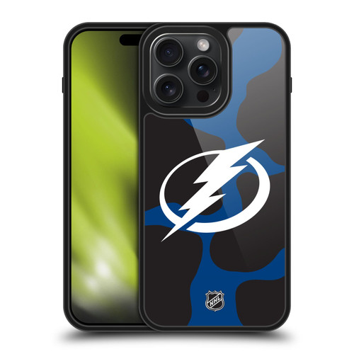 NHL Tampa Bay Lightning Cow Pattern Gel Armour Case For Apple iPhone 15 Pro Max NHL Tampa Bay Lightning Cow Pattern Gel Armour Case For Apple iPhone 15 Pro Max
