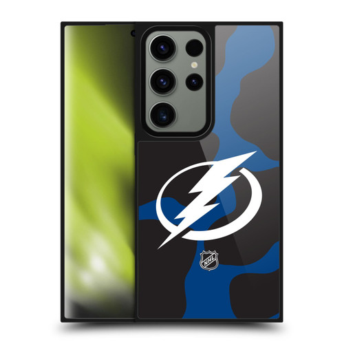 NHL Tampa Bay Lightning Cow Pattern Gel Armour Case For Samsung Galaxy S24 Ultra 5G