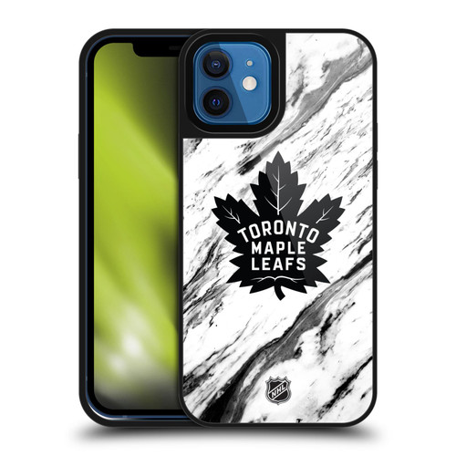 NHL Toronto Maple Leafs Marble Gel Armour Case For Apple iPhone 12 / iPhone 12 Pro