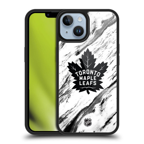 NHL Toronto Maple Leafs Marble Gel Armour Case For Apple iPhone 14