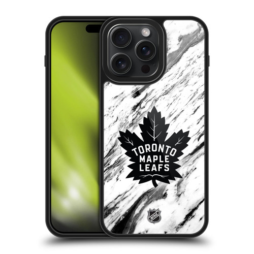 NHL Toronto Maple Leafs Marble Gel Armour Case For Apple iPhone 15 Pro Max NHL Toronto Maple Leafs Marble Gel Armour Case For Apple iPhone 15 Pro Max