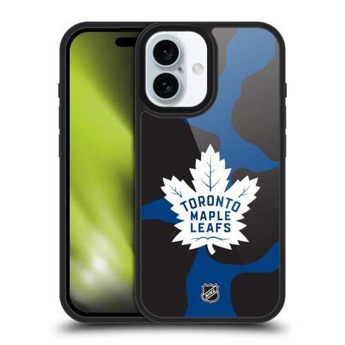 NHL Toronto Maple Leafs Cow Pattern Gel Armour Case For Apple iPhone 16