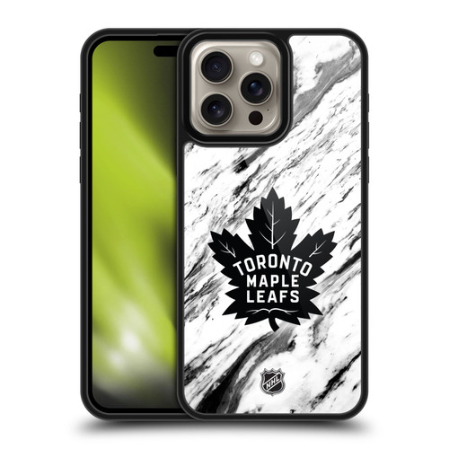 NHL Toronto Maple Leafs Marble Gel Armour Case For Apple iPhone 16 Pro Max NHL Toronto Maple Leafs Marble Gel Armour Case For Apple iPhone 16 Pro Max