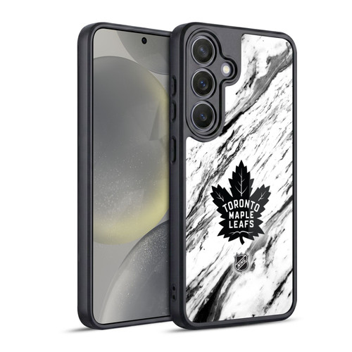 NHL Toronto Maple Leafs Marble Gel Armour Case For Samsung Galaxy S24 5G