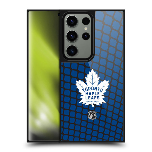 NHL Toronto Maple Leafs Net Pattern Gel Armour Case For Samsung Galaxy S24 Ultra 5G