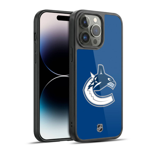 NHL Vancouver Canucks Plain Gel Armour Case For Apple iPhone 14 Pro Max