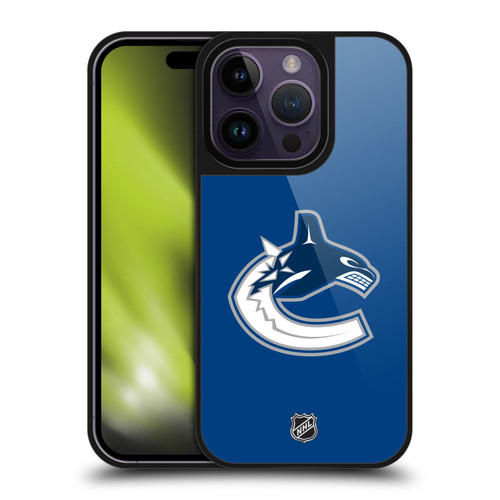 NHL Vancouver Canucks Plain Gel Armour Case For Apple iPhone 14 Pro
