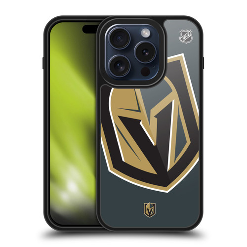 NHL Vegas Golden Knights Oversized Gel Armour Case For Apple iPhone 15 Pro NHL Vegas Golden Knights Oversized Gel Armour Case For Apple iPhone 15 Pro