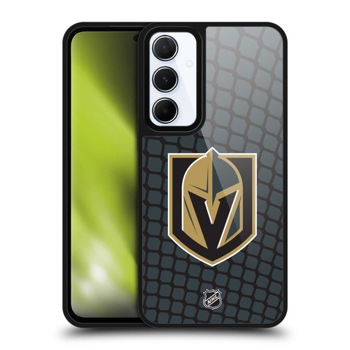 NHL Vegas Golden Knights Net Pattern Gel Armour Case For Samsung Galaxy A55 5G