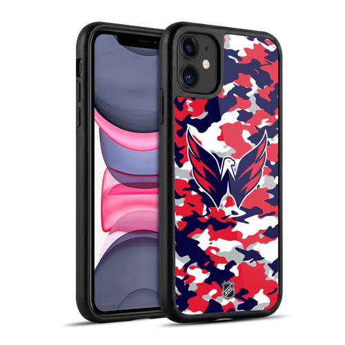 NHL Washington Capitals Camouflage Gel Armour Case For Apple iPhone 11