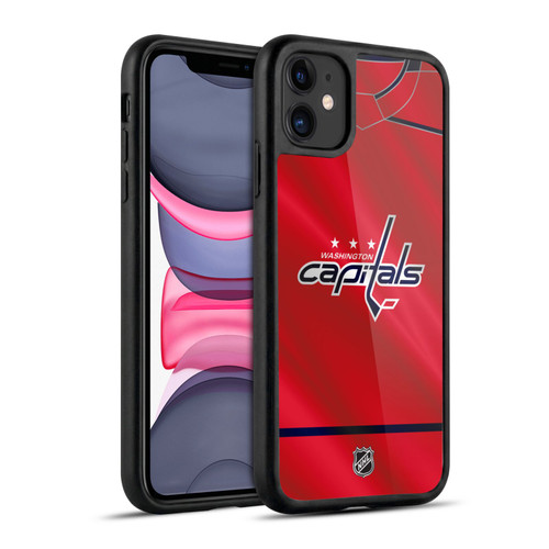 NHL Washington Capitals Jersey Gel Armour Case For Apple iPhone 11