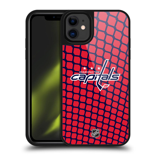 NHL Washington Capitals Net Pattern Gel Armour Case For Apple iPhone 11