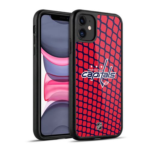 NHL Washington Capitals Net Pattern Gel Armour Case For Apple iPhone 11