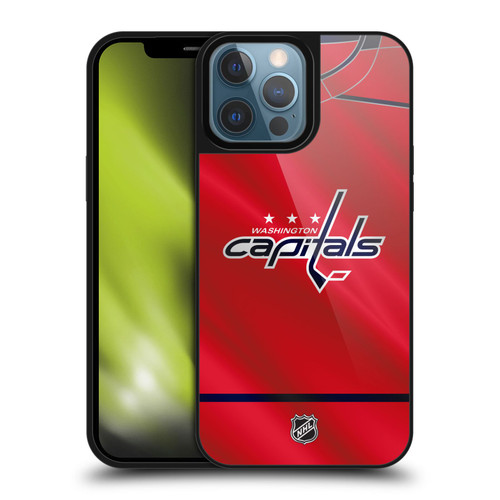 NHL Washington Capitals Jersey Gel Armour Case For Apple iPhone 13 Pro Max