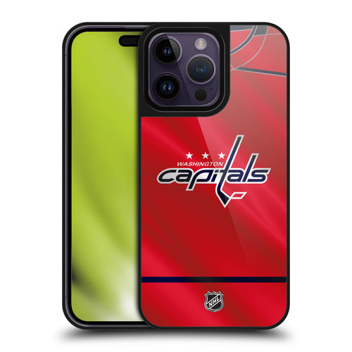 NHL Washington Capitals Jersey Gel Armour Case For Apple iPhone 14 Pro Max
