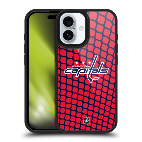 NHL Washington Capitals Net Pattern Gel Armour Case For Apple iPhone 16