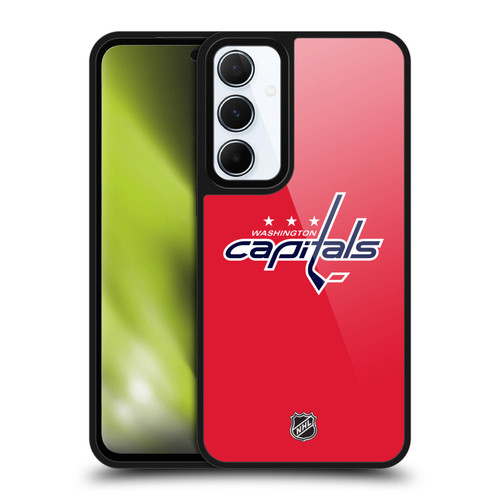 NHL Washington Capitals Plain Gel Armour Case For Samsung Galaxy A55 5G NHL Washington Capitals Plain Gel Armour Case For Samsung Galaxy A55 5G
