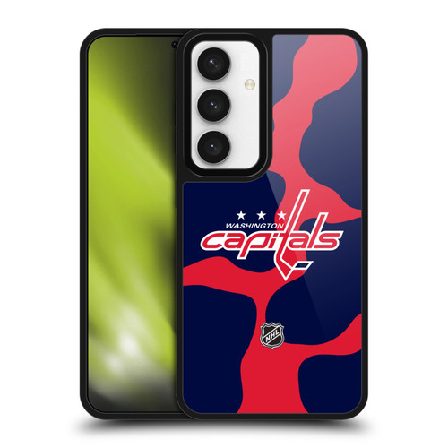 NHL Washington Capitals Cow Pattern Gel Armour Case For Samsung Galaxy S24 5G NHL Washington Capitals Cow Pattern Gel Armour Case For Samsung Galaxy S24 5G